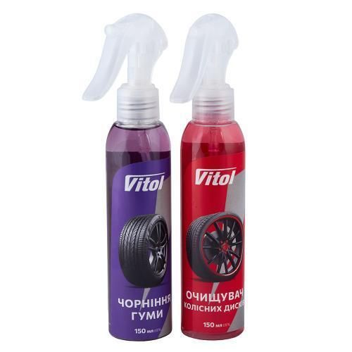 Набір для догляду за дисками та гумою VITOL
