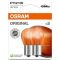 Автолампа Osram PY21W 12V BAU15s (к/т 2 шт)