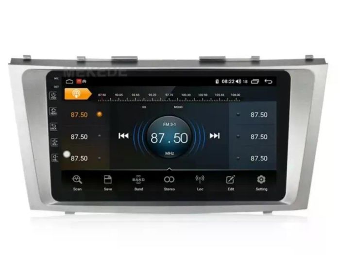 Автомагнітола Штатна Toyota Camry V40 2008-2011 9" Android 10.1 (4/32Гб)