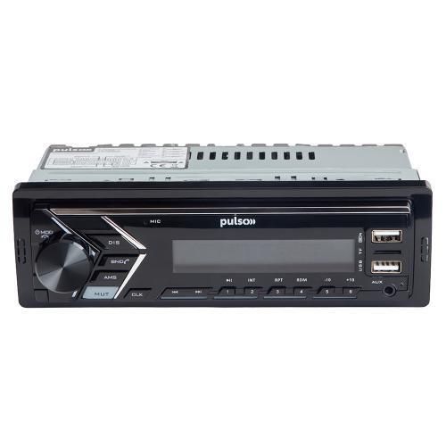 Автомагнітола Pulso-110111:RGB, USB, FM, RCA, LCD-дисплей, 4х50 Вт, керування через Bluetooth