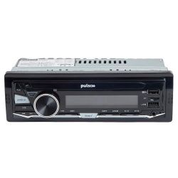 Автомагнітола Pulso-110411:RGB, USB, FM, RCA, LCD-дисплей, 4х50 Вт, керування через Bluetooth