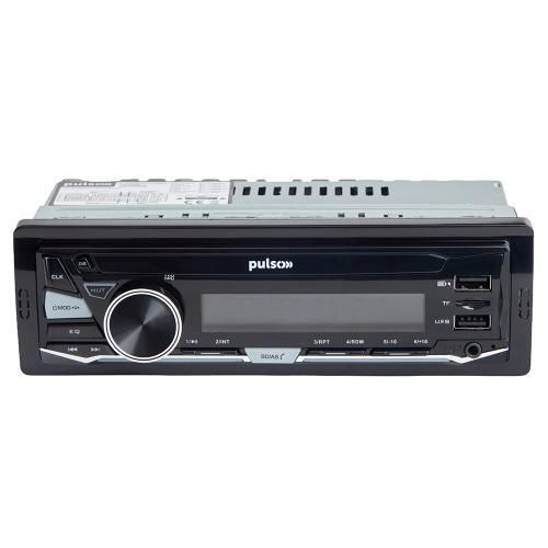 Автомагнітола Pulso-110411:RGB, USB, FM, RCA, LCD-дисплей, 4х50 Вт, керування через Bluetooth