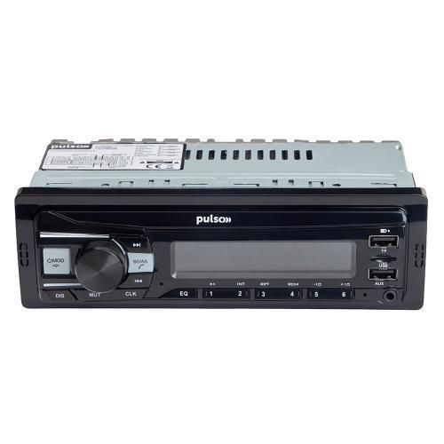 Автомагнітола Pulso-110611:RGB, USB, FM, RCA, LCD-дисплей, 4х50 Вт, керування через Bluetooth